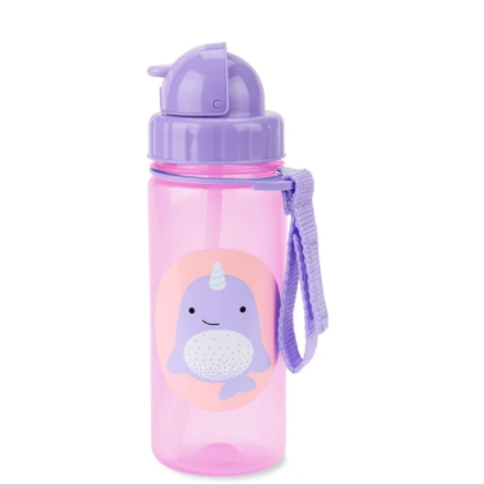 Skip Hop Zoo PP Straw Bottle - Narwhal