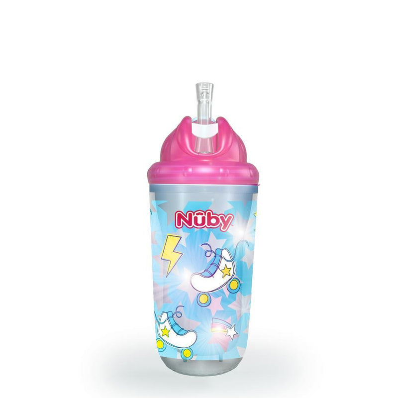 Nuby Light Up Flip-It Insulated Cup 300ml - Skater