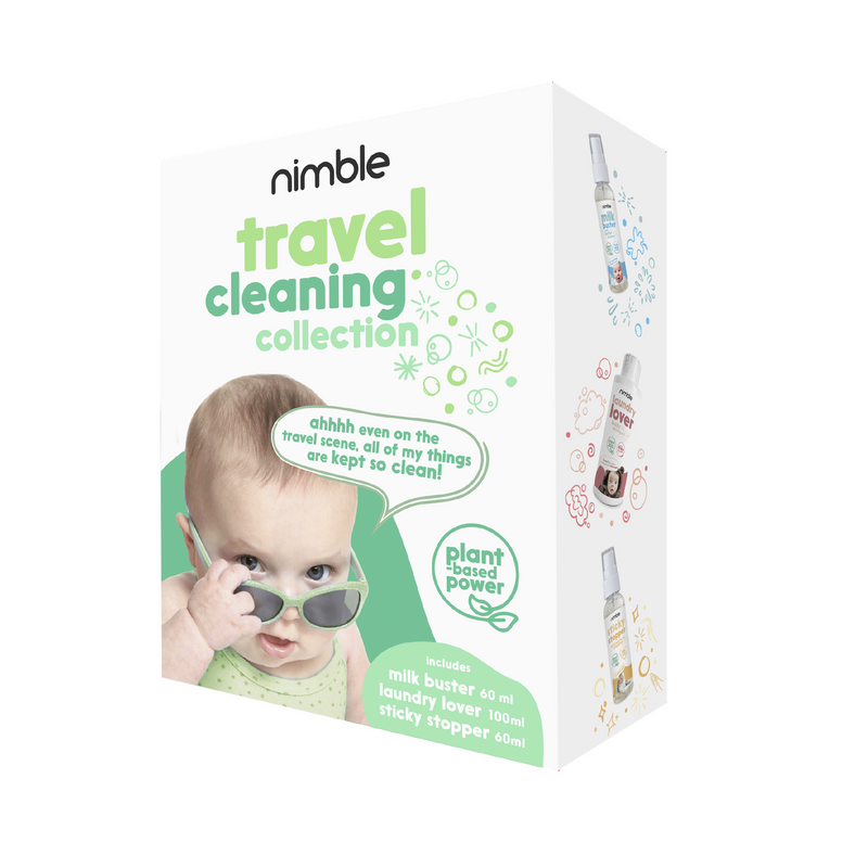 [Pack Of 2] Nimble Babies Travel Cleaning Collection