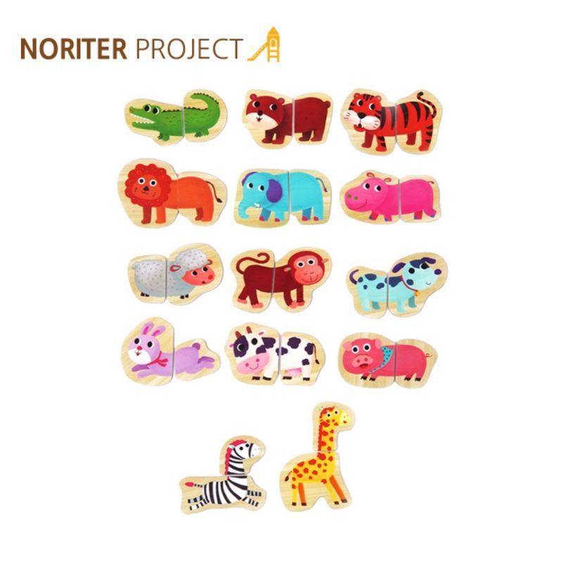 Noriterboard Magnetic Puzzle (Animal)