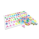 Noriterboard Rainbow Pastel Alphabet 66 Magnets