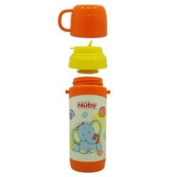 Nuby No-spill Clik-it Stainless Steel Insulated Store n’ Pour Bottle 360ml - 2 Designs