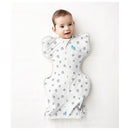 Love To Dream Swaddle UP  Bamboo 0.2 Tog Lite Cream (Stars)
