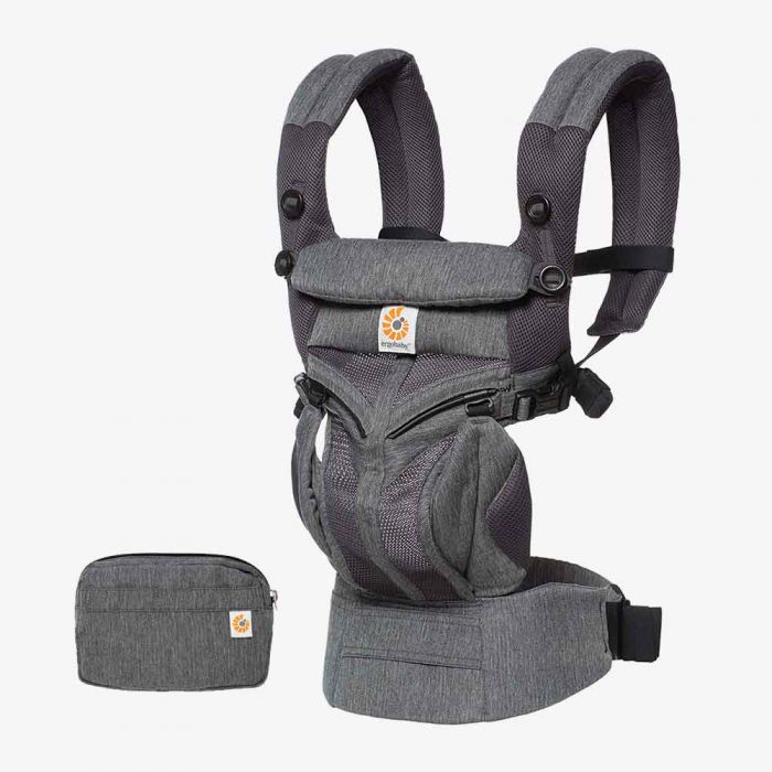 [10 year local warranty] Ergobaby Omni 360 Cool Air Mesh Baby Carrier - Classic Weave
