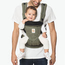 [1 year local warranty] ErgoBaby Omni 360 Baby Carrier - Kahki Green