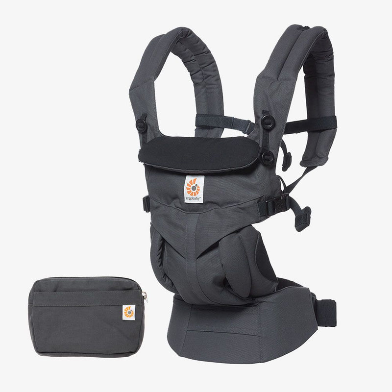 [10 year local warranty] ErgoBaby Omni 360 Baby Carrier - Charcoal