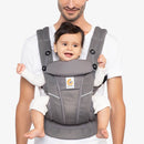 [10 year local warranty] Ergobaby Omni Breeze Baby Carrier - Graphite Grey