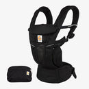 [10 year local warranty] Ergobaby Omni Breeze Baby Carrier - Onyx Black
