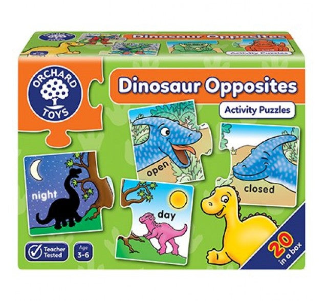 Orchard Toys - Dinosaur Opposites Jigsaw Puzzles - Age 3-6