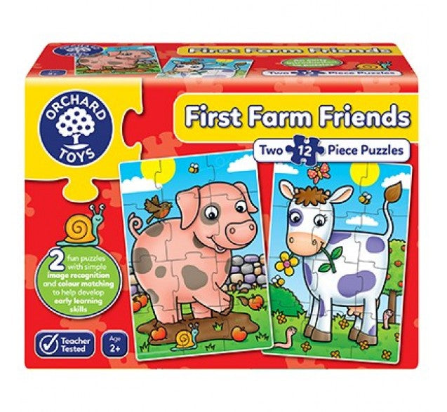 Orchard Toys - First Farm Friends Jigsaw Puzzles - Age 2+