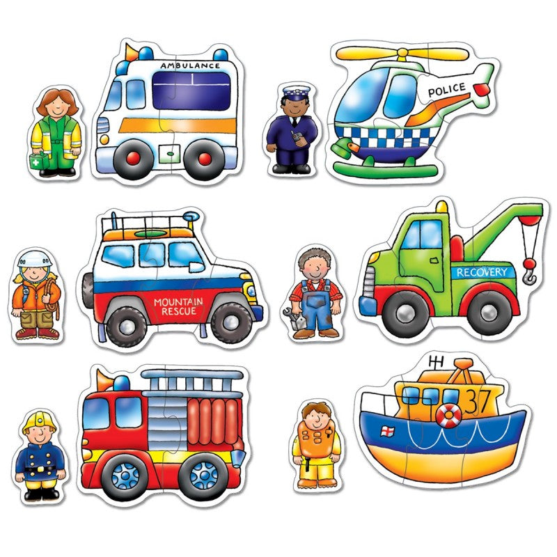 Orchard Toys First Puzzle - Rescue Squad