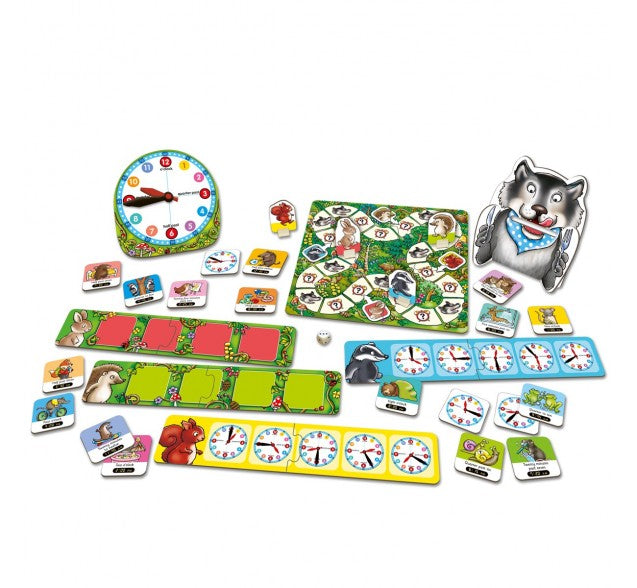 Orchard Toys Game - What's The Time, Mr Wolf