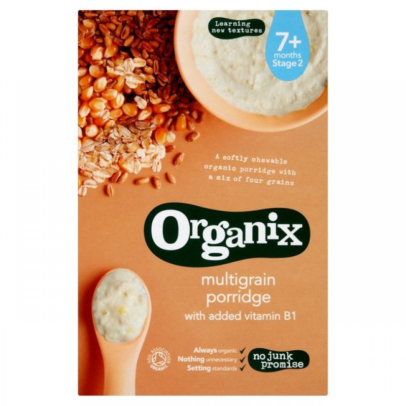 Organix Organic Cereal - Multigrain Porridge, 200 g. Exp: 06/21