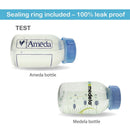 Maymom Solid Lids with Sealing Ring for Standard Sized Bottles; Bottles Lids/Fits Medela Bottles, Ameda, and Small Sized Nuk, Playtex, Gerber Bottles, Lifefactory Bottle (8pc/pk)