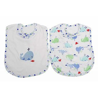 Owen 2pc Bib Set - 100% Cotton -  4 Designs