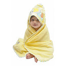 Owen Terry Hooded Towel with Washcloth Set - 100% Cotton - 5 Designs!