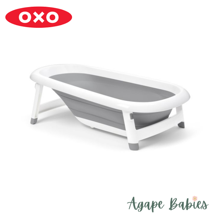 OXO Tot Splash & Store Bath - White/Grey