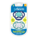 [Bundle Of 2] Dr. Brown’s Advantage Pacifier Stage 1 – Blue (2-Pack)