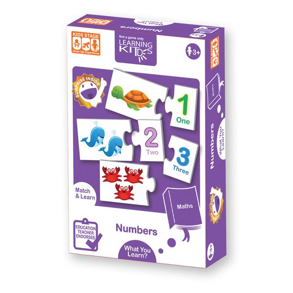 [Pack of 2] Learning Kitds Number Puzzles