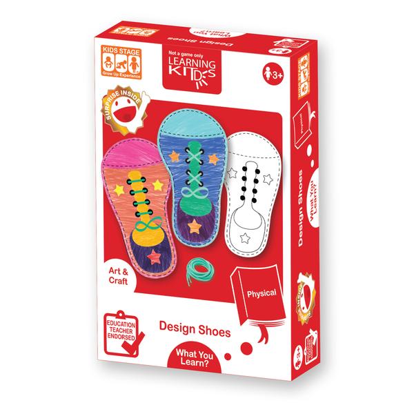 [Pack of 2] Learning Kitds Design Shoes