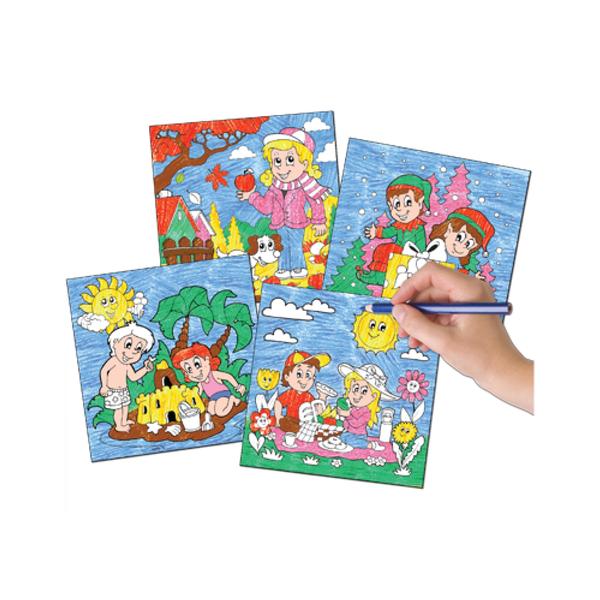 [Pack of 2] Learning Kitds Fun Colouring Puzzles