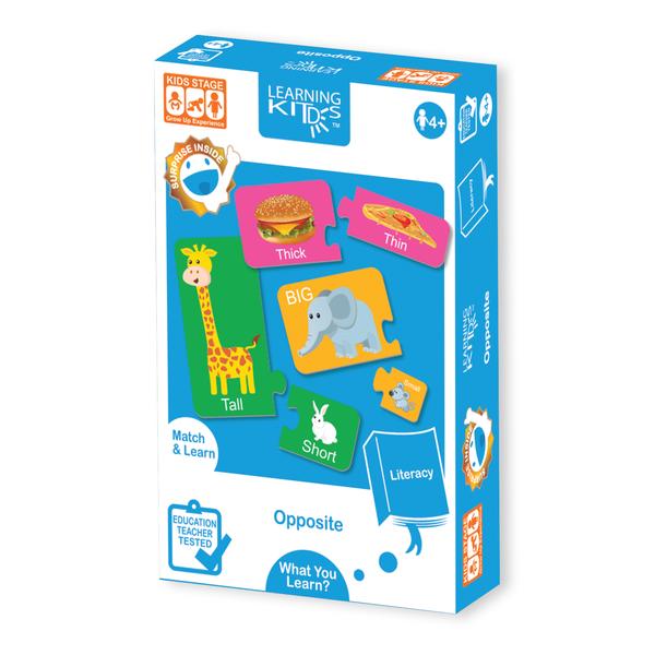 [Pack of 2] Learning Kitds Opposite Puzzles
