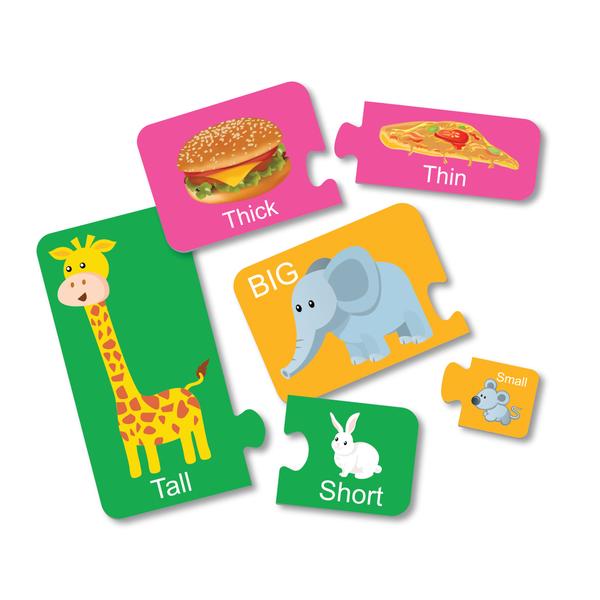 [Pack of 2] Learning Kitds Opposite Puzzles