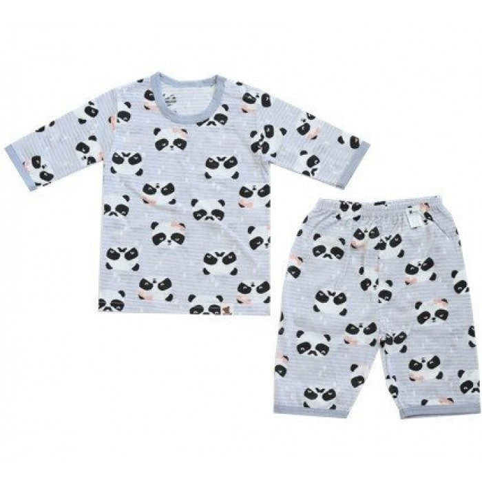 Puco Jacquard Pyjamas Set Panda - 6 Sizes!