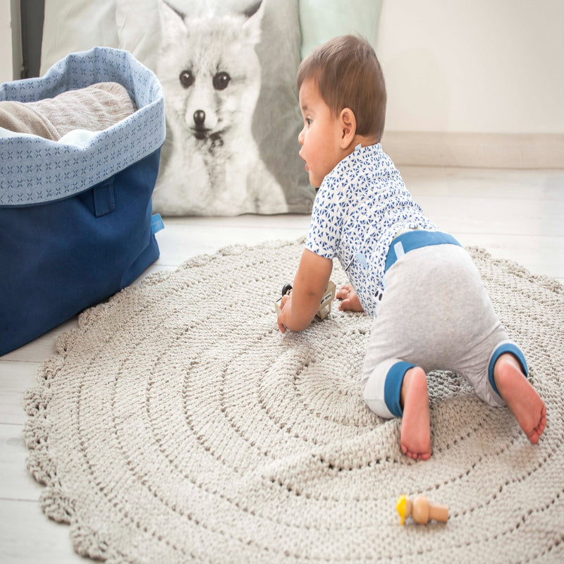 Snoozebaby Suave pants Grey Melange - 4 Sizes