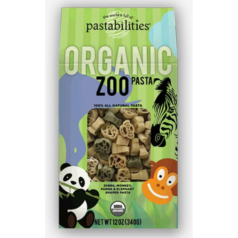 [2-Pack] Pastabilities Organic Pasta - Zoo Shaped 340g