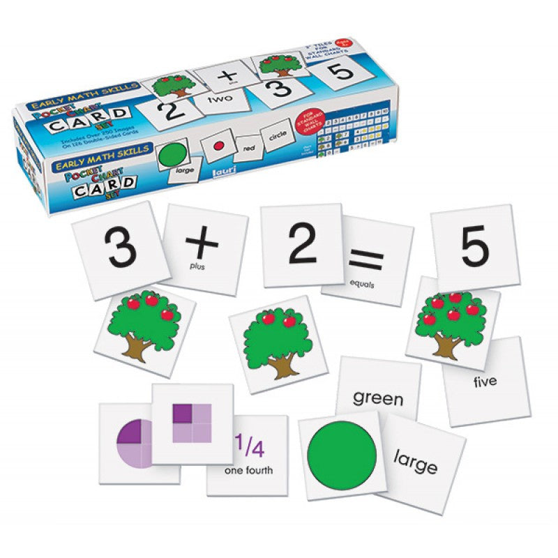 Patch Pocket Chart Cards - Early Math Skills