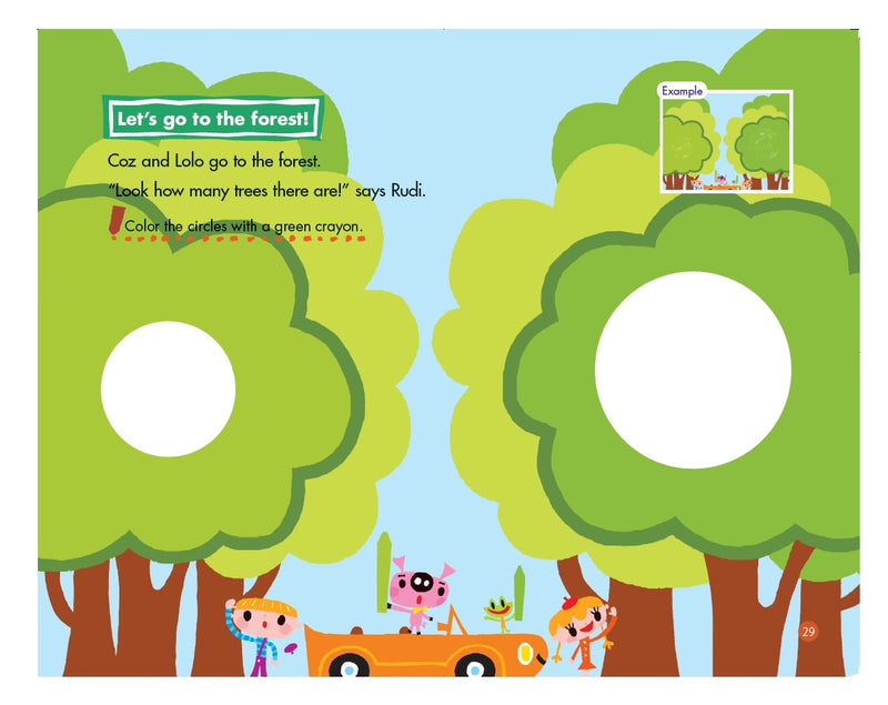 Kumon Play & Grow Workbks : Colouring & Drawing (4 Yrs Up)