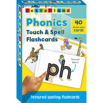Letterland Phonics Touch & Spell Flash Cards