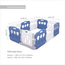 SSW Lunar Baby Fence ( Blue / White )