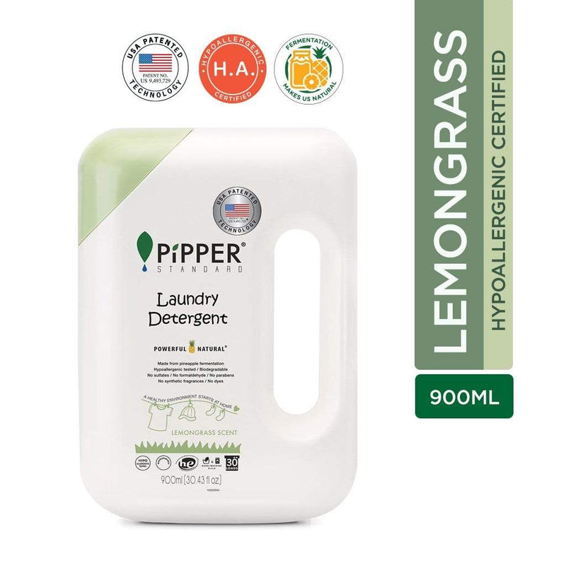 PiPPER Standard Laundry Detergent Lemongrass 900ml