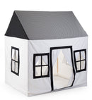 [1 yr local warranty] Childhome Large Playhouse - Black White - 125x95x145CM