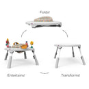 Oribel Portaplay Wonderland Adventures Grow with me (with stools) - Grey- With 6M Local Warranty