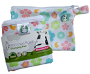 Moo Moo Kow Changing Pad Travel Size - Mooky Flower