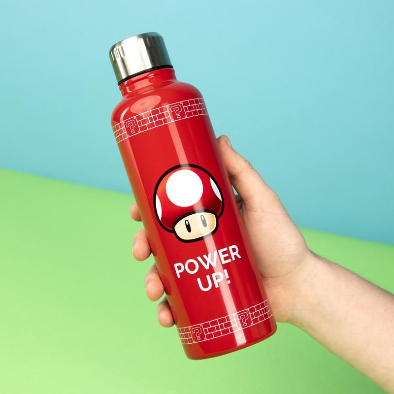 Paladone Super Mario Power Up Water Bottle