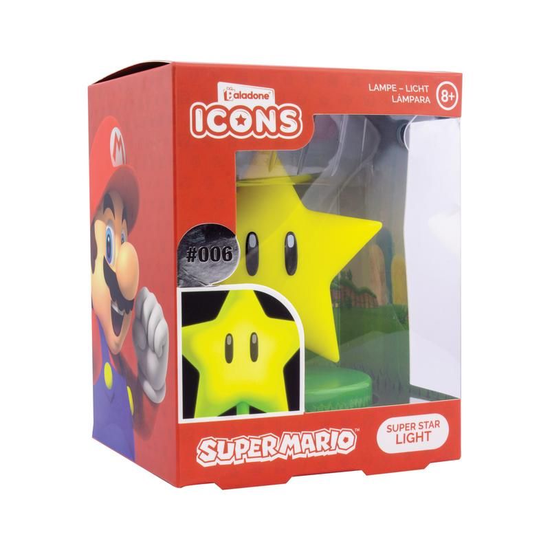 Paladone Super Mario Super Star Icon Light (#006)