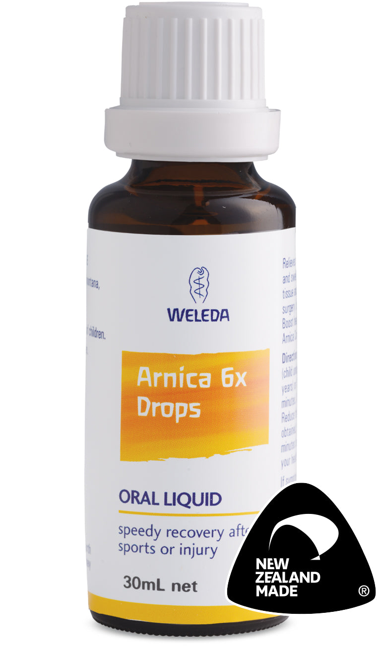 [2-Pack] Weleda Arnica 6x Drops, 30ml