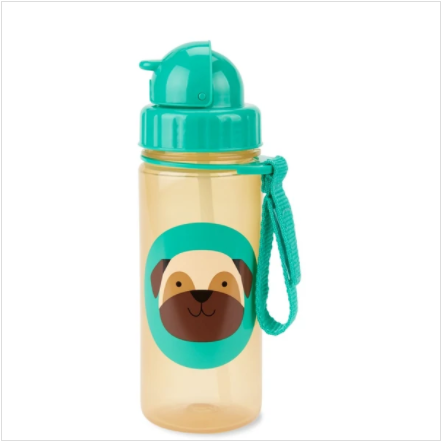 Skip Hop Zoo PP Straw Bottle - Pug