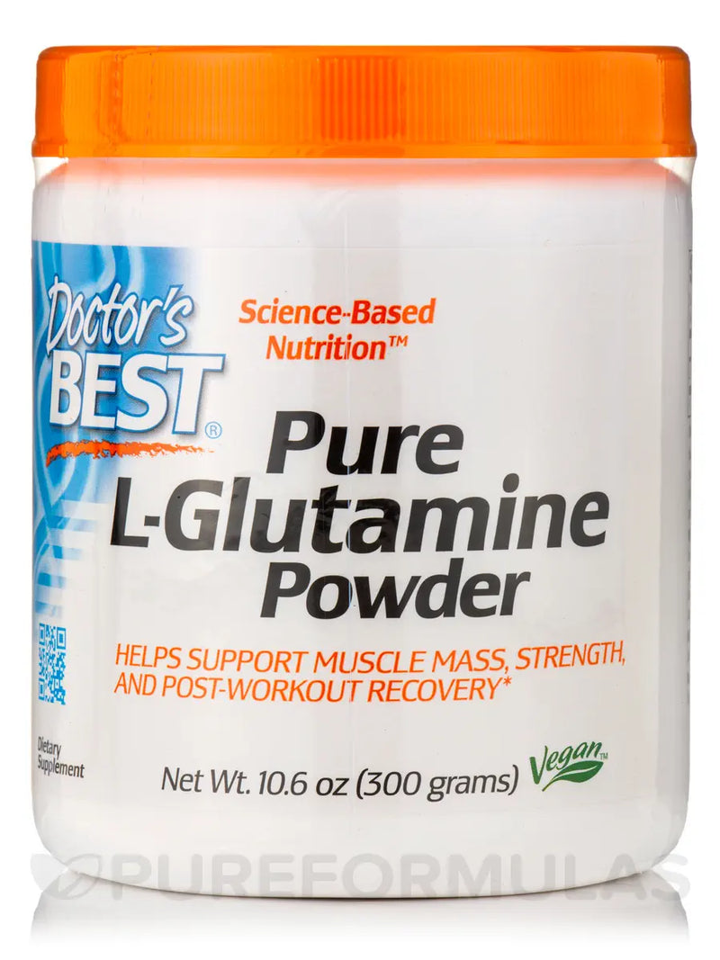 Doctor's Best L-Glutamine Powder, 300 g.