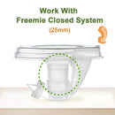 Maymom 17 mm Inserts For Freemie 25 mm Cups.  2Pc/Each