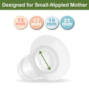Maymom 17 mm Inserts For Freemie 25 mm Cups.  2Pc/Each