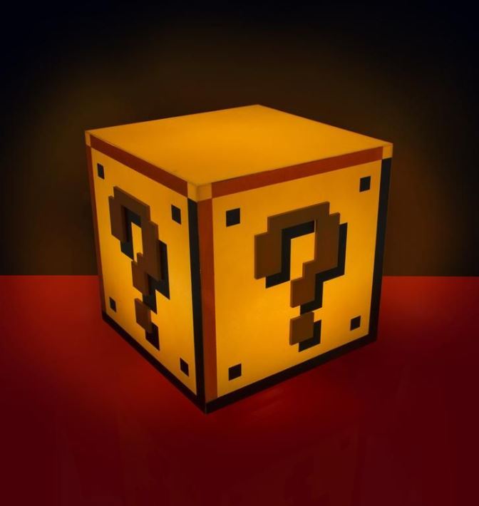 Paladone Super Mario Question Block Light with Sound V3