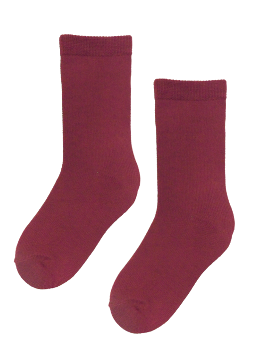 [3 Pack] Plush Super Soft Socks 0-2 years - red