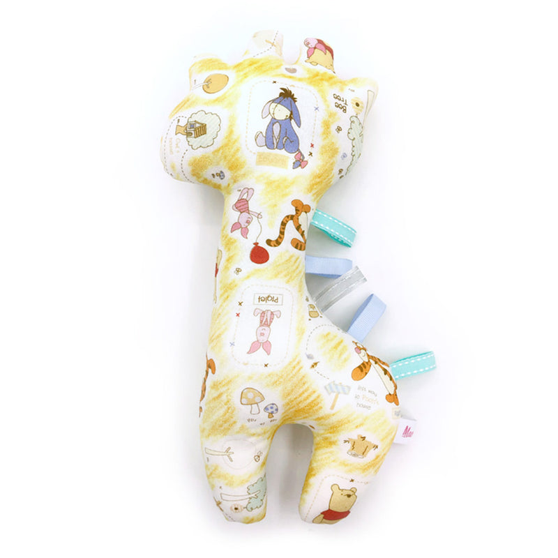 Mamacat Rattle Giraffe Pooh Yellow