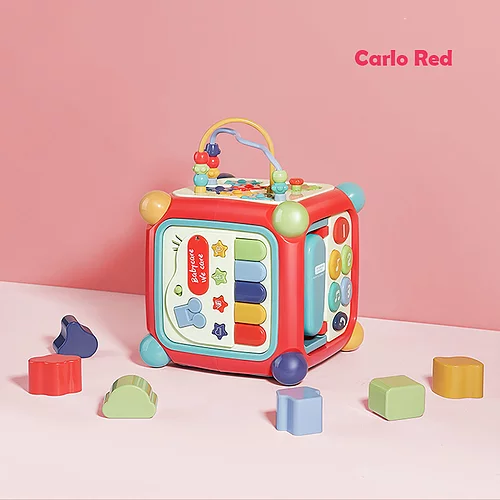 Babycare Baby Activity Box - Red