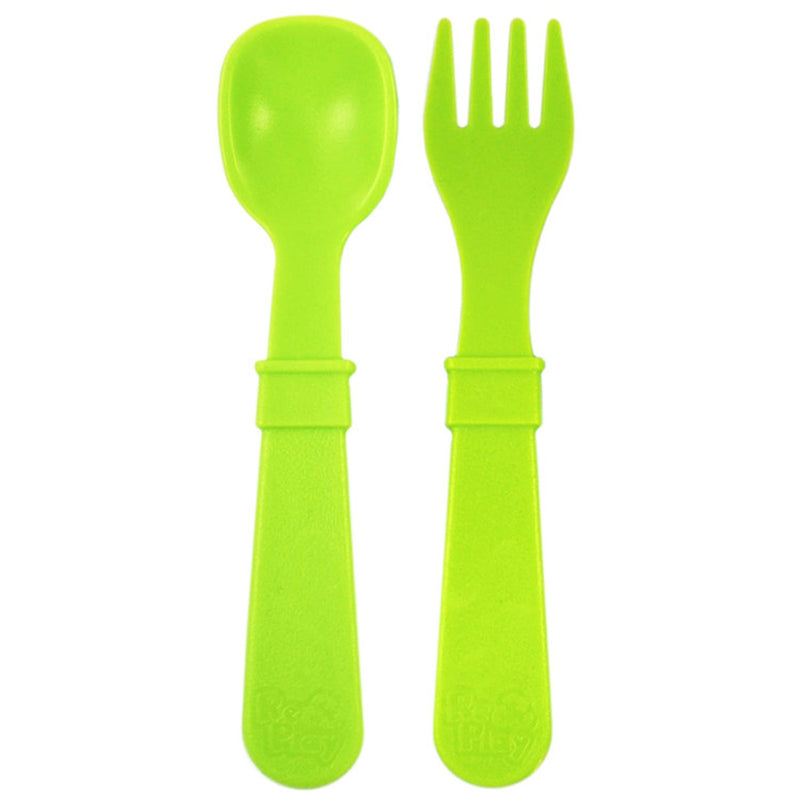[Made in USA] Re-Play Utensils 4 sets Forks & Spoons - Boy